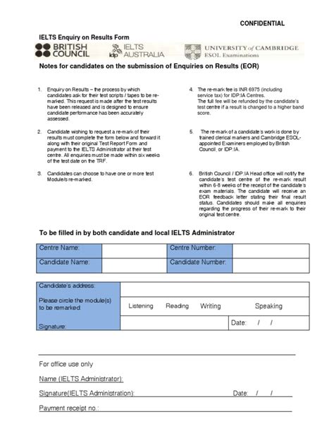 ielts re evaluation